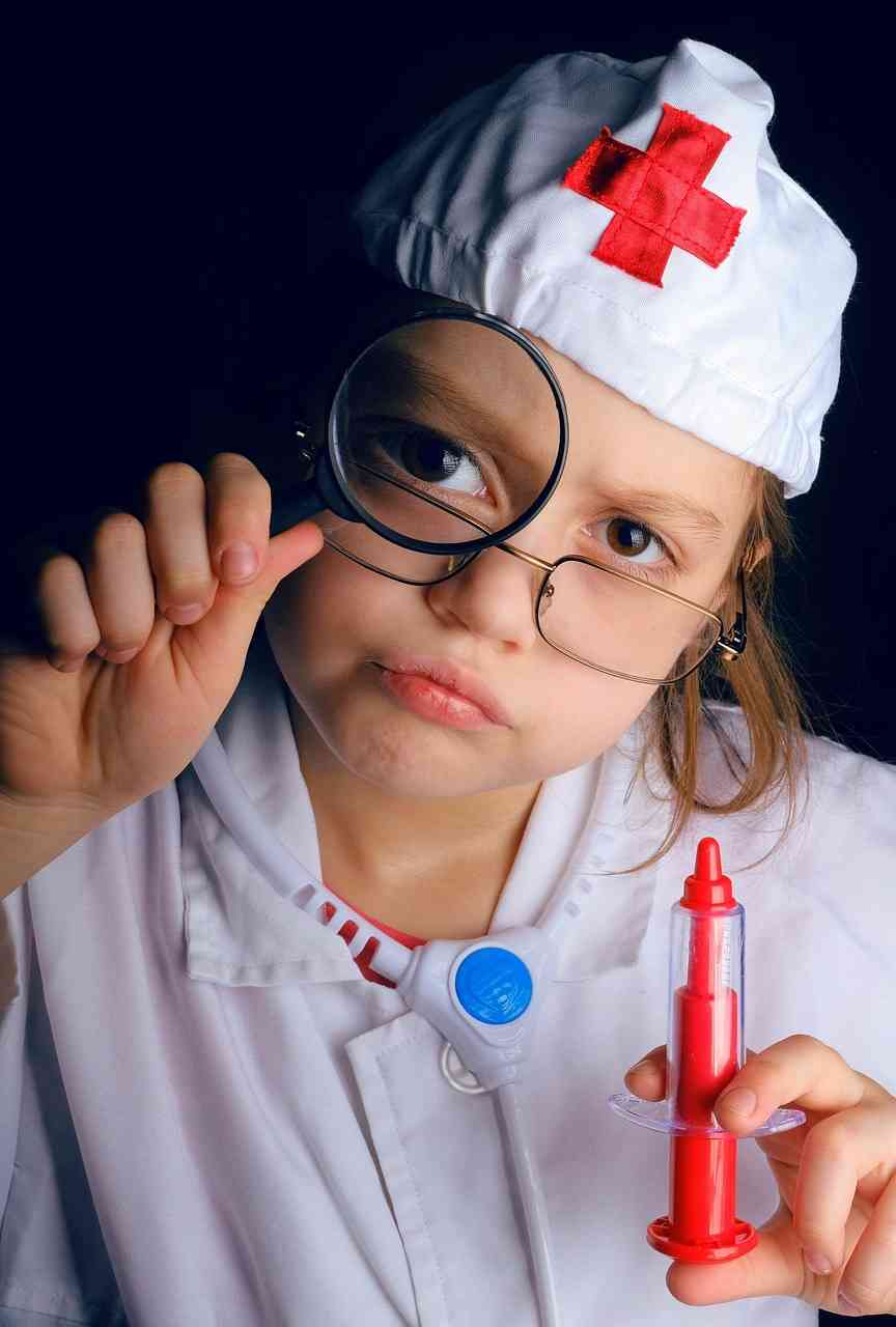About Us page image showing a young healthcare professional examining through a magnifying glass while holding a medical instrument, representing research, planning, Urgent Care Startup Costs, Physician Startup Loans, Healthcare Startup Funding, and Loans for Healthcare Startups for new medical practices and clinics.